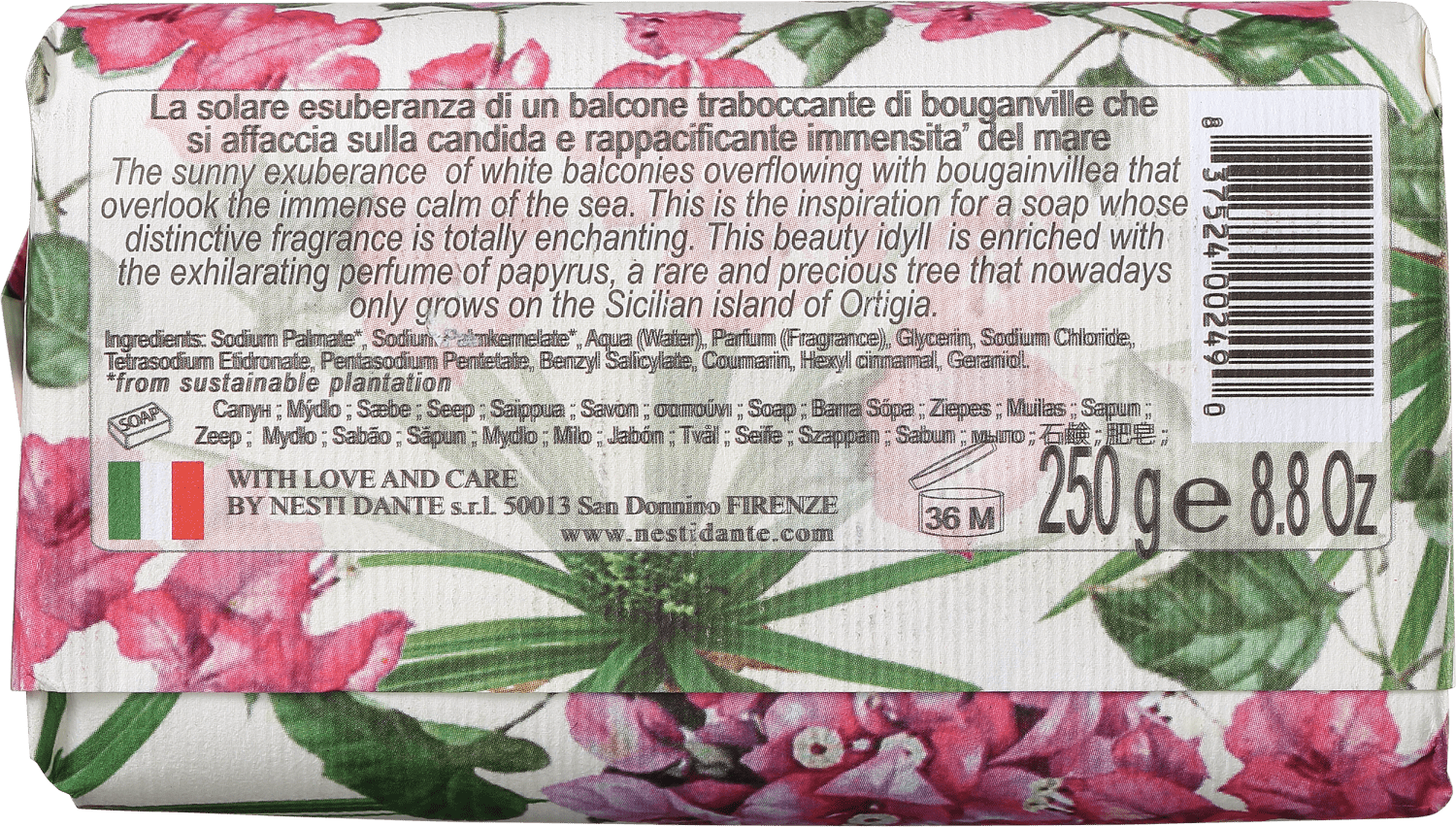 Nesti Dante Dolce Vivere Sicilia - Sabonete em Barra 250g