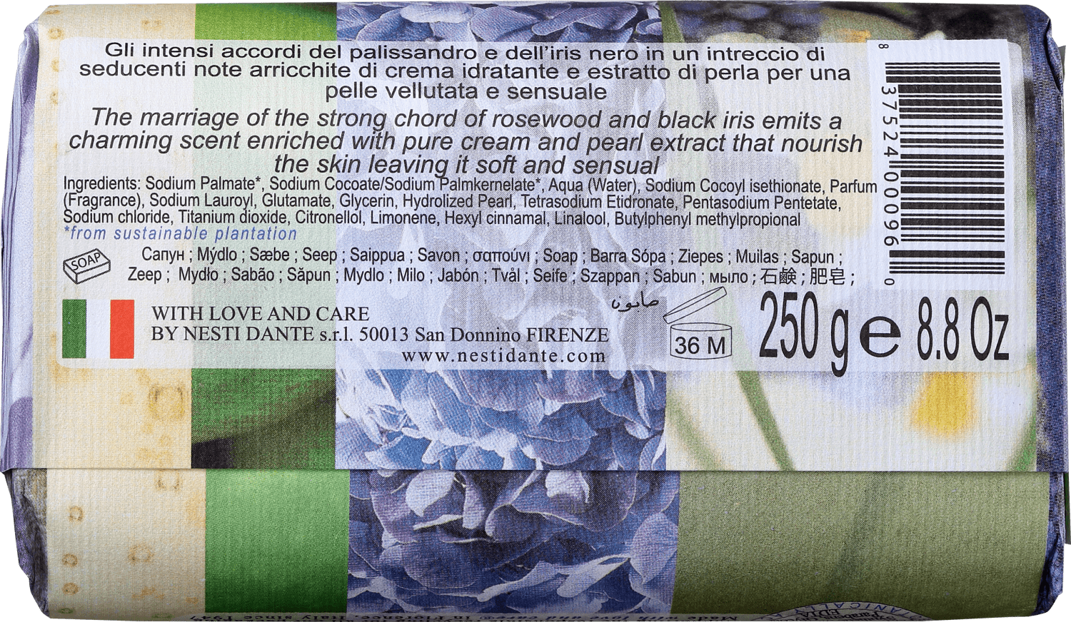 Nesti Dante Philosophia Cream - Sabonete em Barra 250g