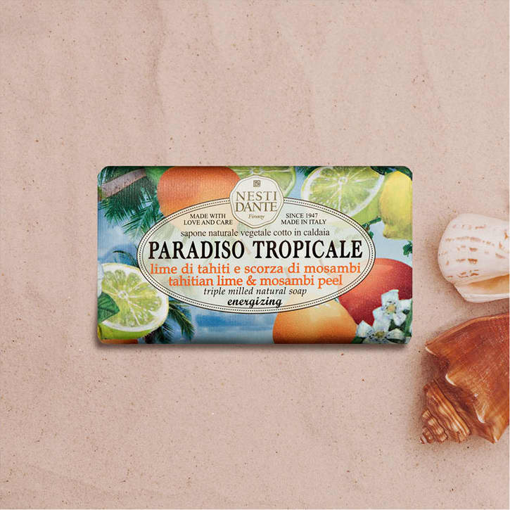 Nesti Dante Paradiso Tropicale Lima e Casca de Mosambi - Sabonete em Barra 250g