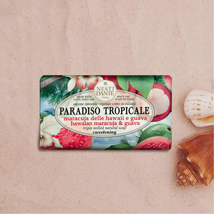 Nesti Dante Paradiso Tropicale Maracujá do Havaí e Goiaba - Sabonete em Barra 250g