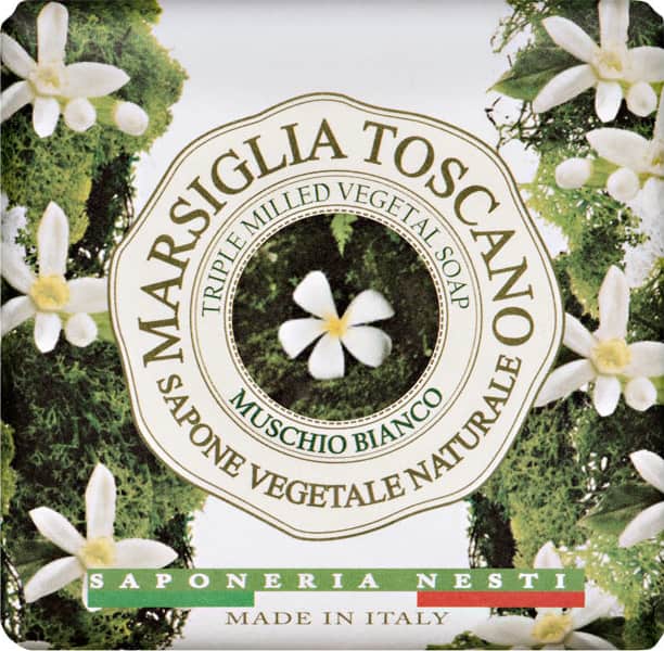 Nesti Dante Marsiglia Toscano Muschio Bianco - Sabonete em Barra 200g