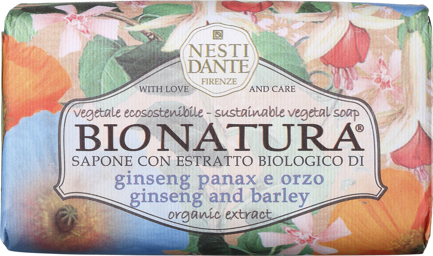 Nesti Dante Bionatura Ginseng e Cevada - Sabonete em Barra 250g