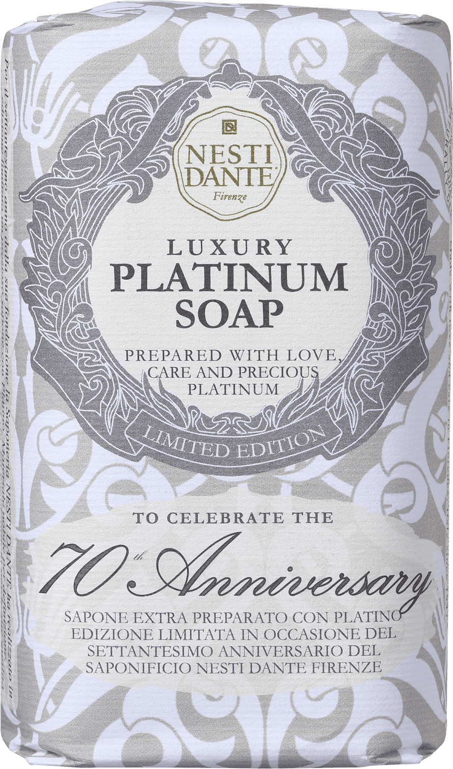 Nesti Dante Luxury Platinum 70 Anniversary - Sabonete em Barra 250g