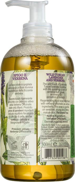 Nesti Dante Romântica Lavanda Toscana & Verbena - Sabonete Líquido 500ml