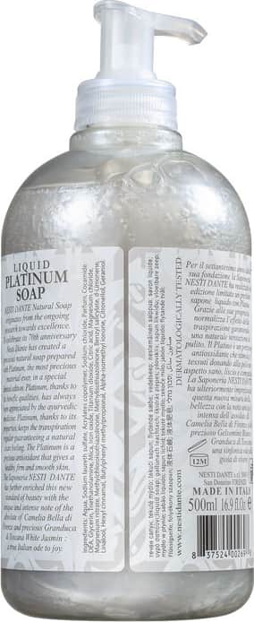 Nesti Dante Luxury Platinum - Sabonete Líquido 500ml