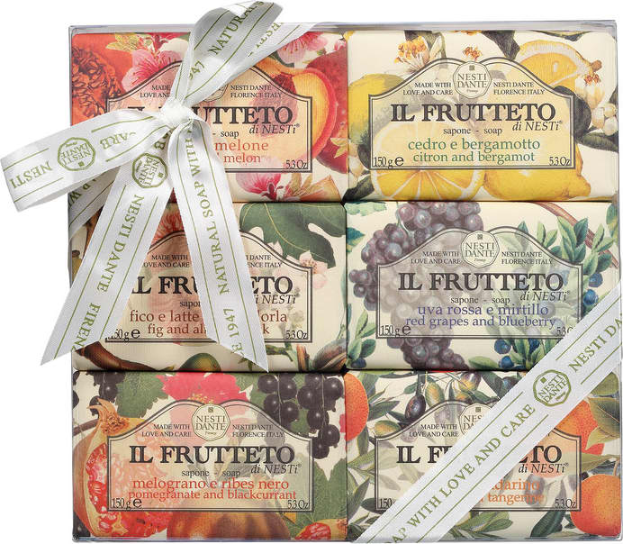 Kit Nesti Dante Collection Il Frutteto - Sabonetes em Barra 6x150g