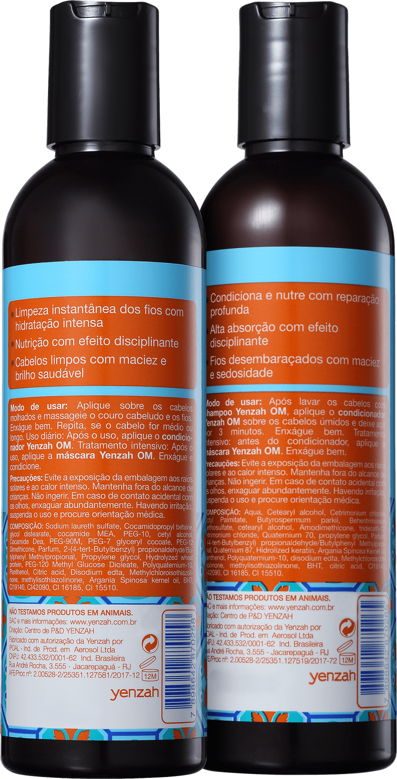 Kit Yenzah OM Óleo de Marrocos Argan Duo (2 Produtos)