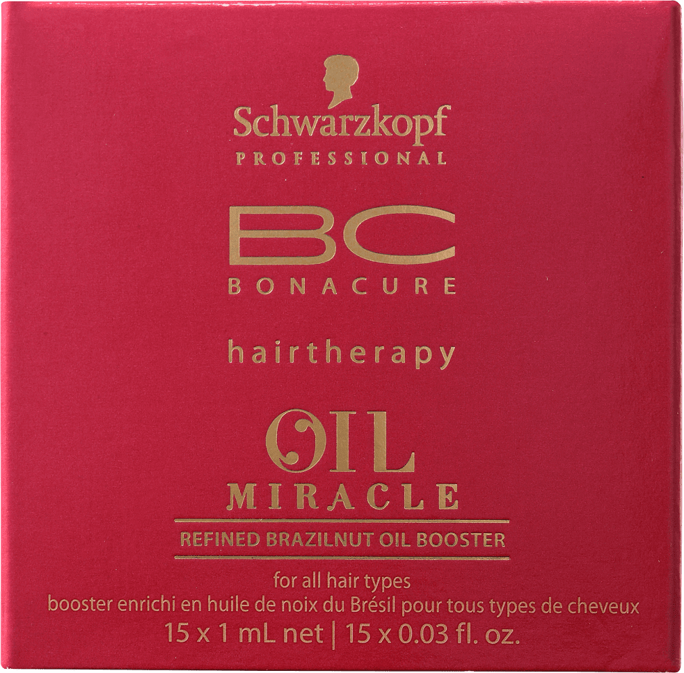 Schwarzkopf Professional BC Bonacure Oil Miracle Brazilnut Potencializador - Óleo de Tratamento 15x1ml