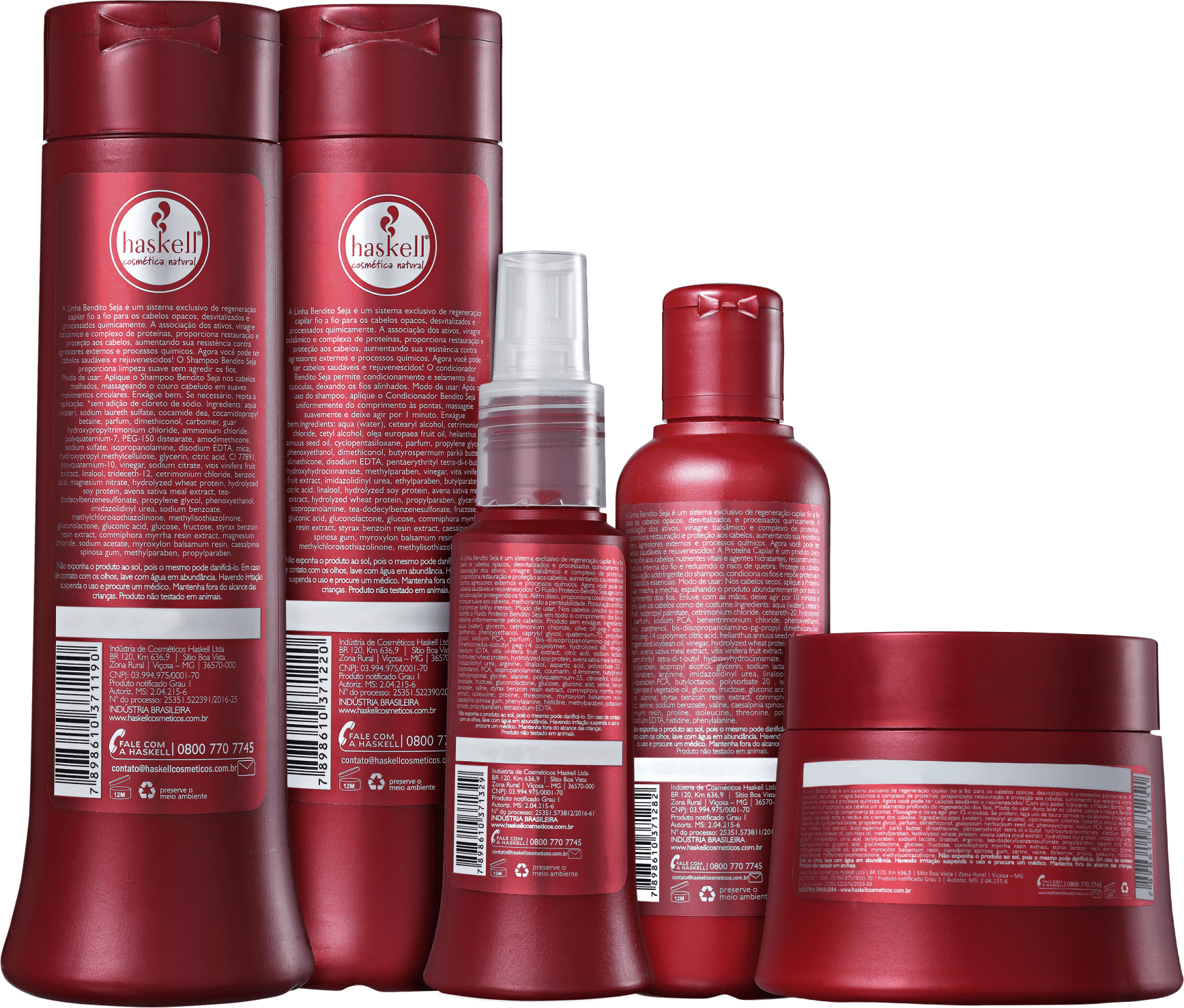 Kit Haskell Bendito Seja Full (5 Produtos)