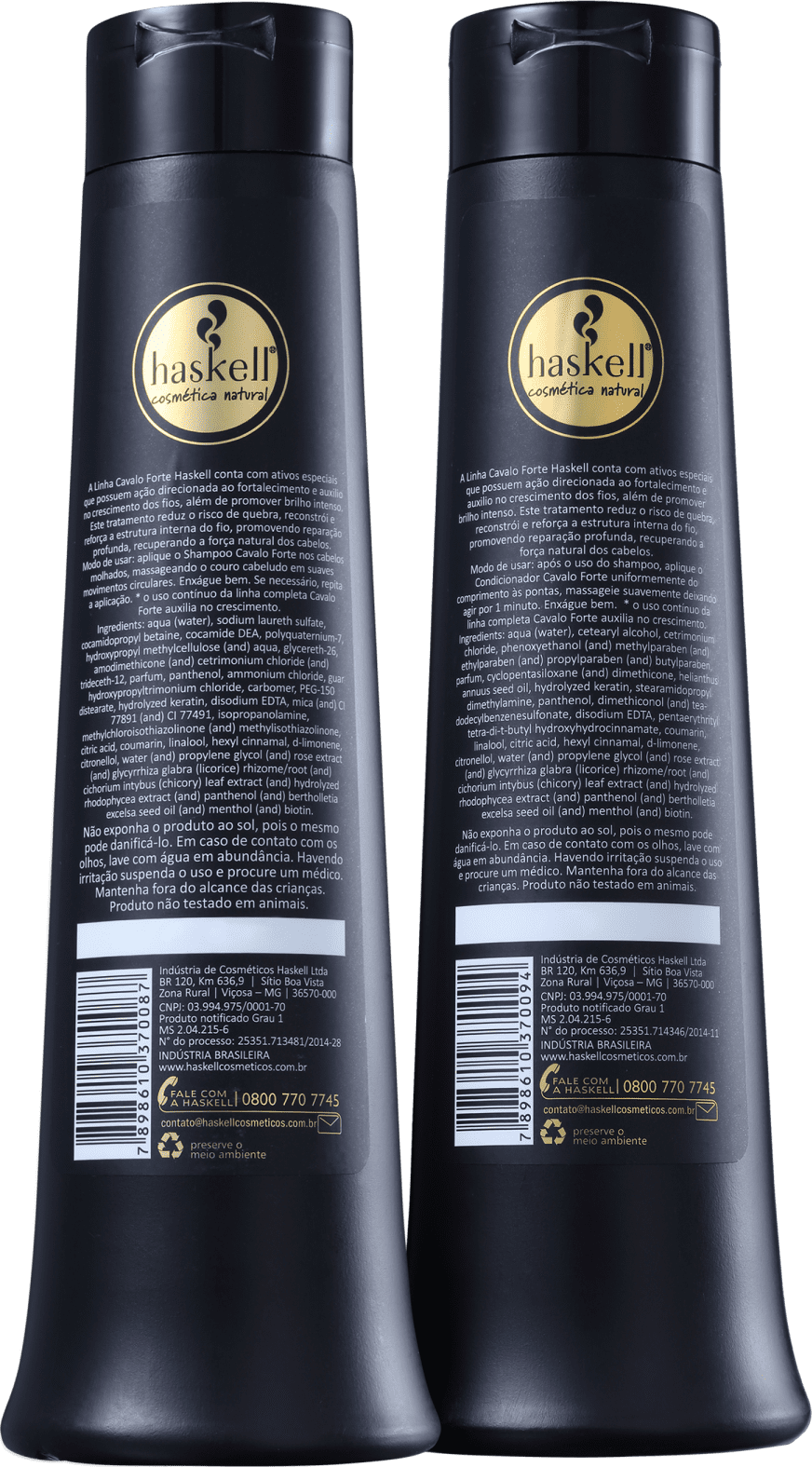 Kit Haskell Cavalo Forte Crescimento Saudável Duo (2 Produtos)