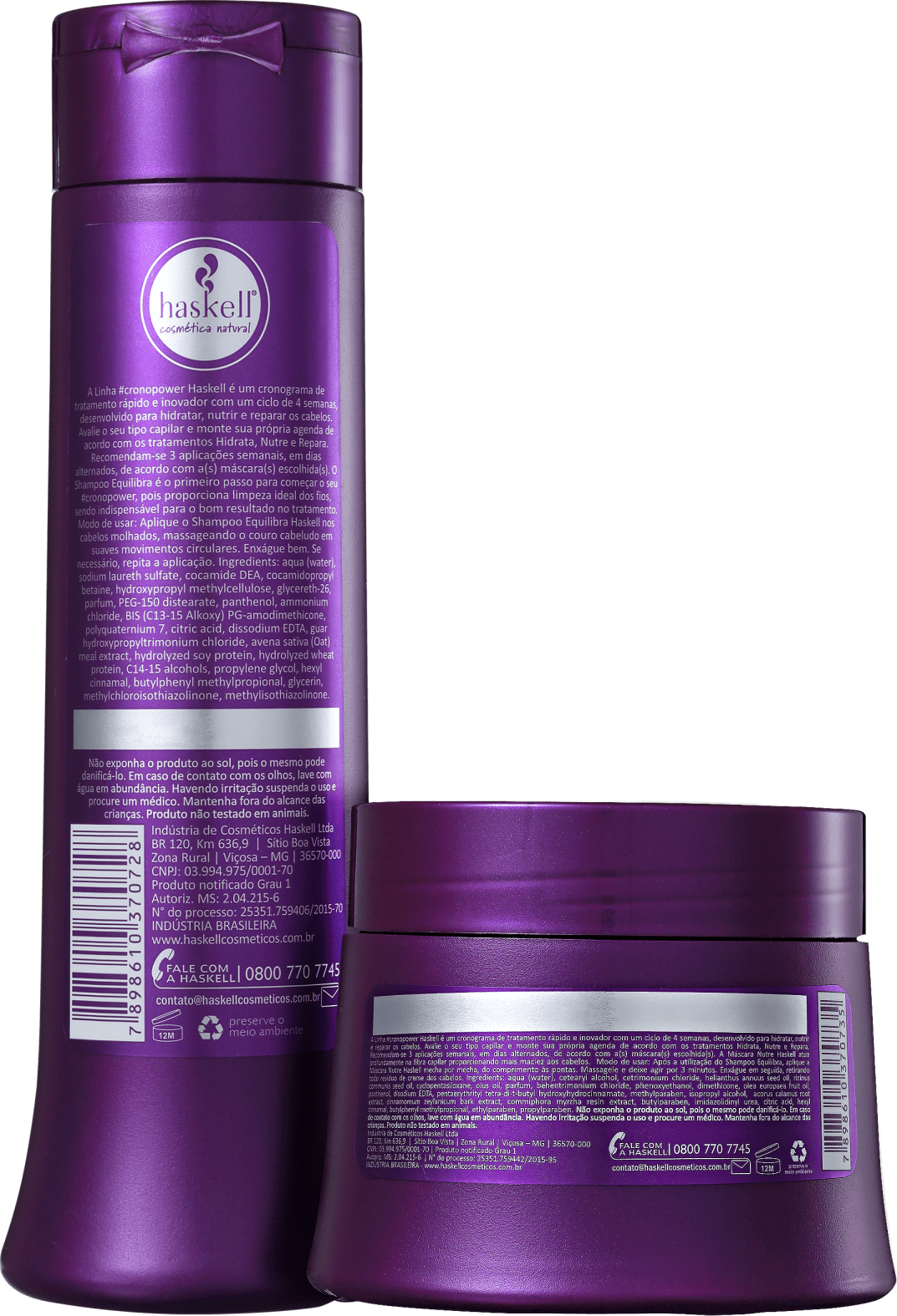 Kit Haskell Cronopower Nutre! Duo (2 Produtos)
