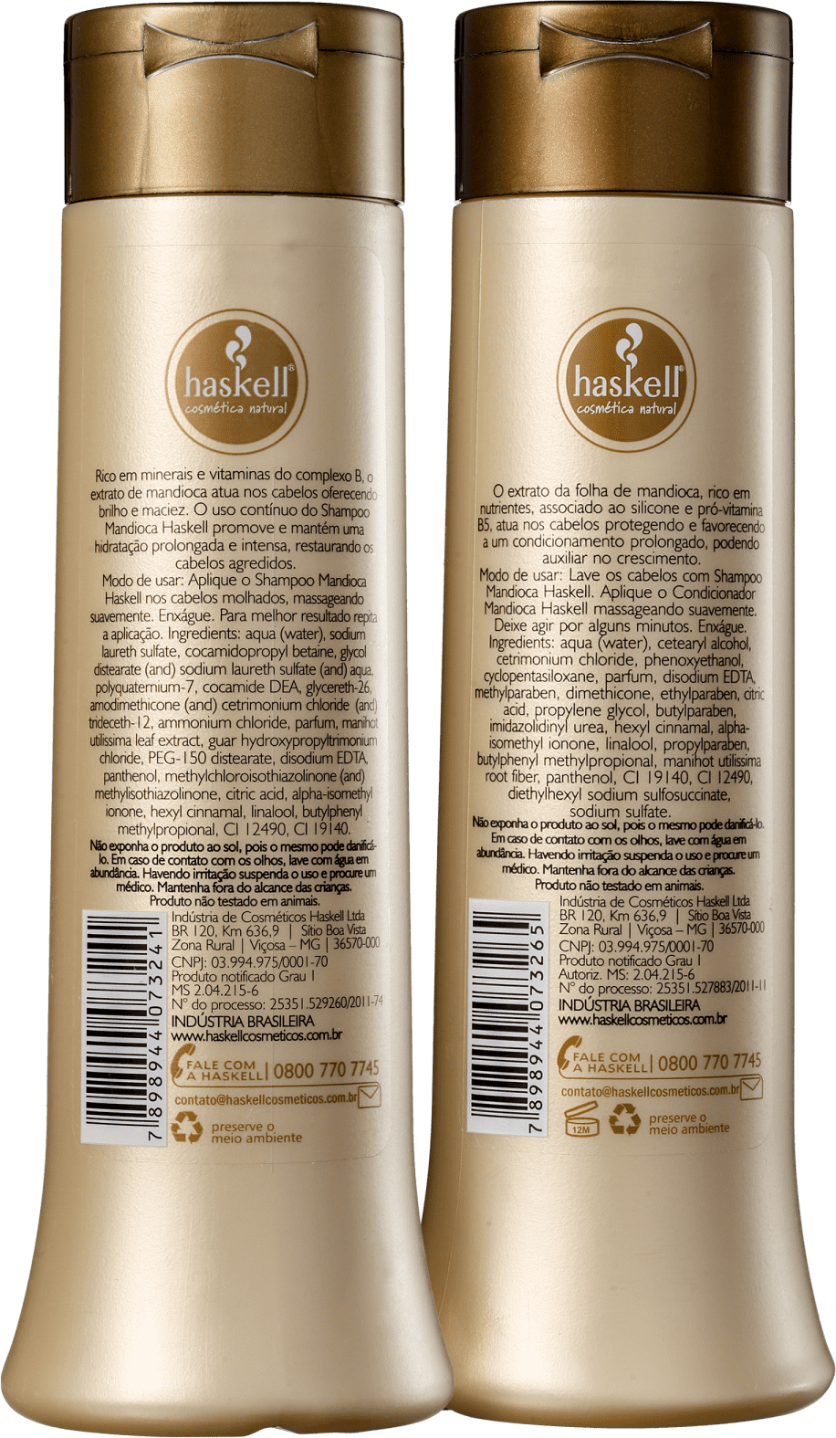 Kit Haskell Mandioca Duo (2 Produtos)