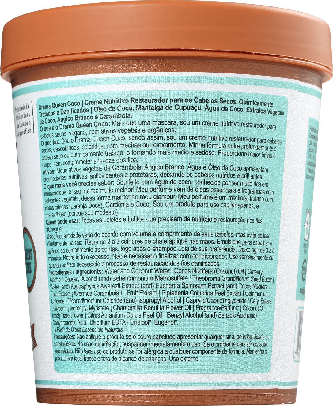Lola Cosmetics Drama Queen Coco - Máscara Capilar 450g