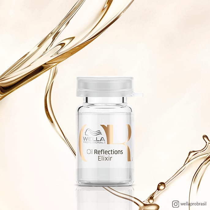 Kit Wella Professionals Oil Reflections Elixir Salão (3 Produtos)