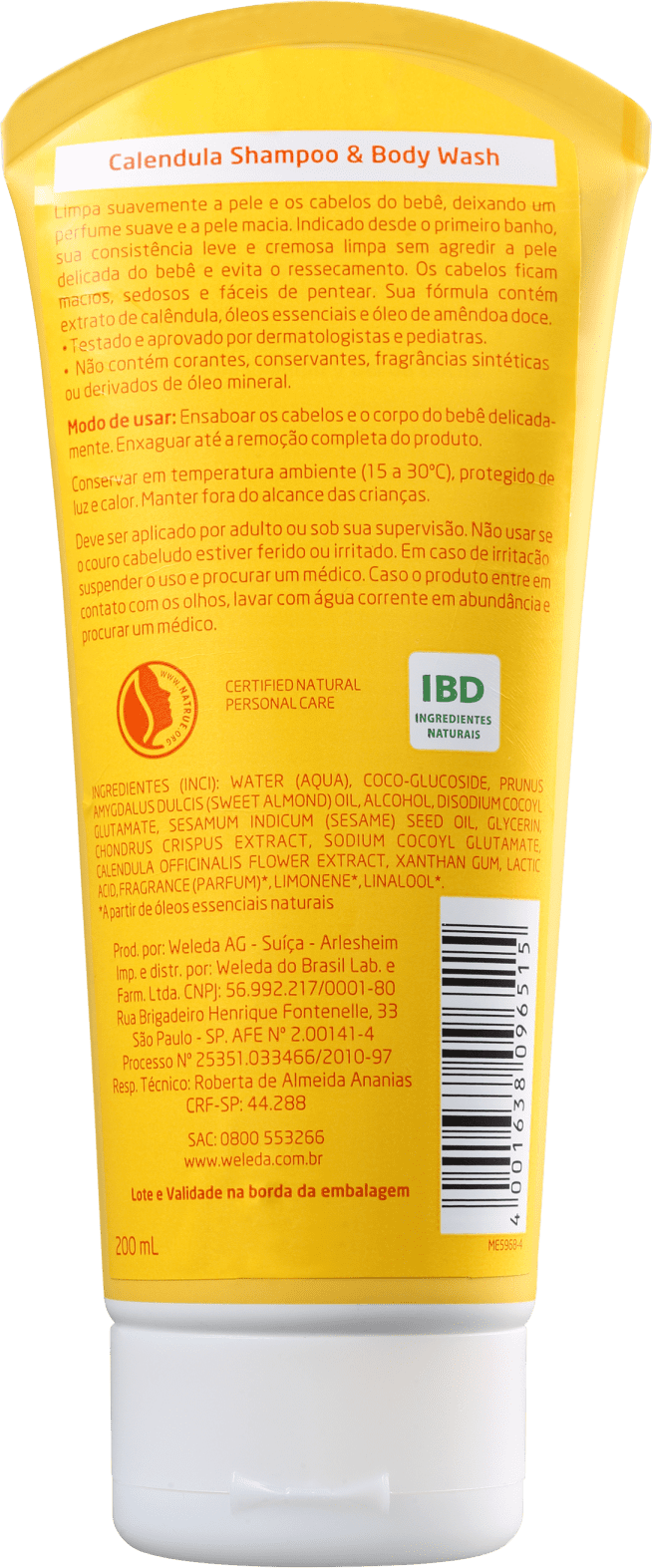 Weleda Baby Calêndula - Shampoo e Sabonete 200ml