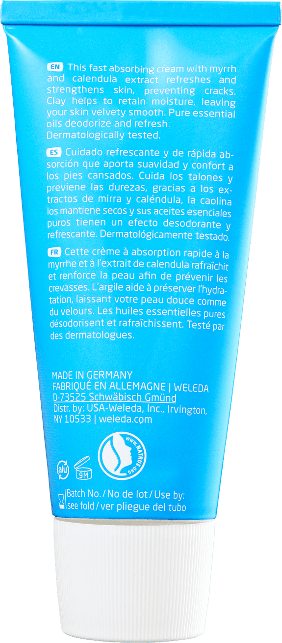 Weleda Foot Balm - Creme Hidratante para os Pés 75ml