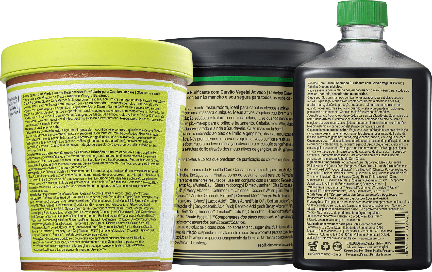 Kit Lola Cosmetics Purificante (3 Produtos)