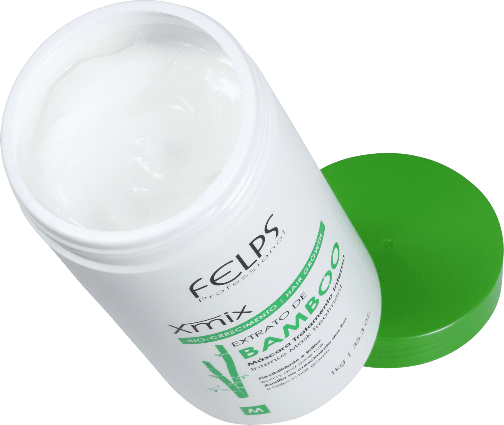 Felps Profissional XMix Bio-Crescimento Extrato de Bamboo - Máscara de Tratamento 1000g