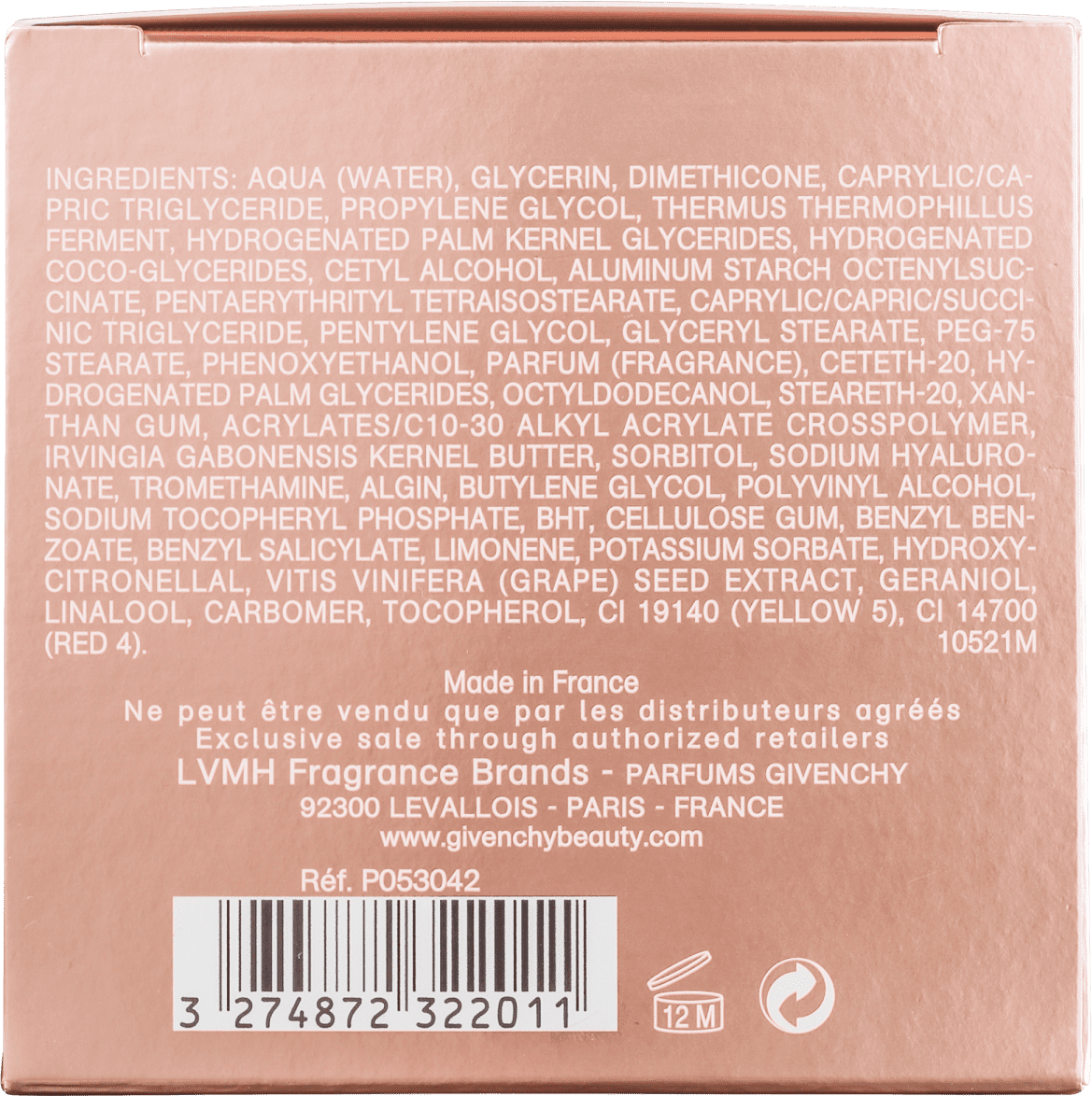 Givenchy L'Intemporel Global Youth Divine Rich Cream - Creme Anti-Idade Diurno 50ml