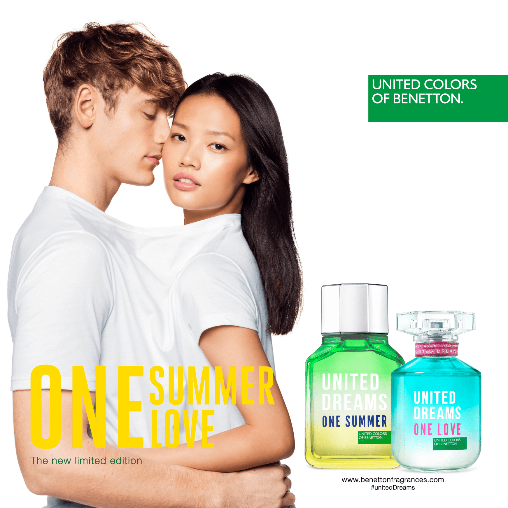 United Dreams One Love Her Benetton Eau de Toilette - Perfume Feminino 80ml