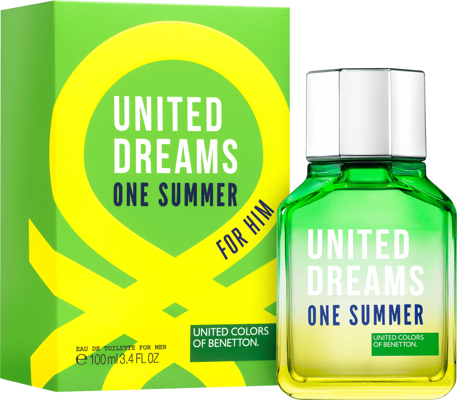 United Dreams One Summer Him Benetton Eau de Toilette - Perfume Masculino 100ml