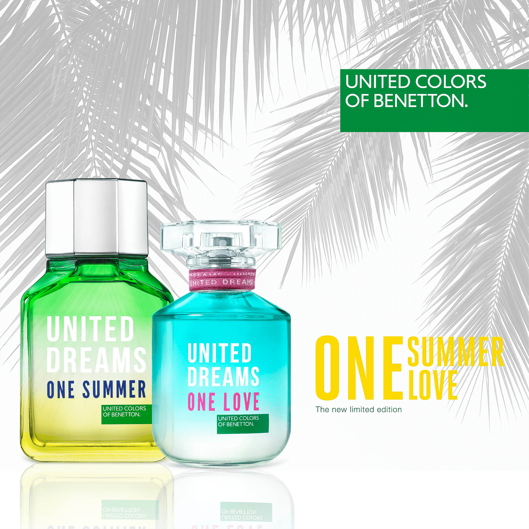 United Dreams One Summer Him Benetton Eau de Toilette - Perfume Masculino 100ml
