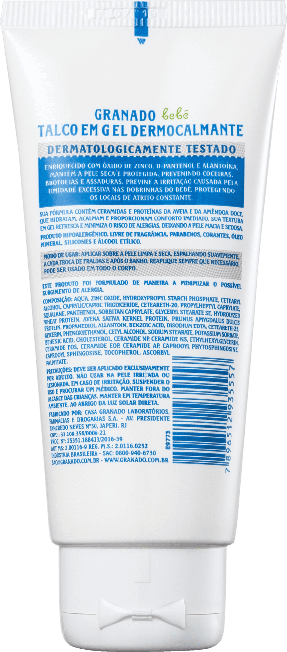 Granado Bebê Dermocalmante Peles Sensíveis - Talco 80g