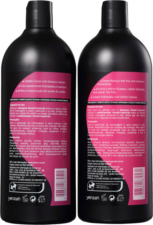 Kit Yenzah Essencial Profissional (2 Produtos)