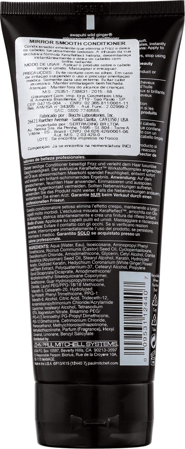 Paul Mitchell Awapuhi Wild Ginger Mirror Smooth - Condicionador 200ml