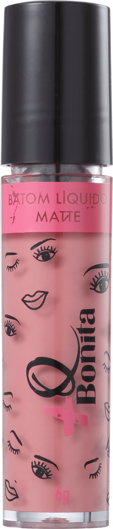 Mais Q Bonita 01 - Batom Líquido Matte 6g