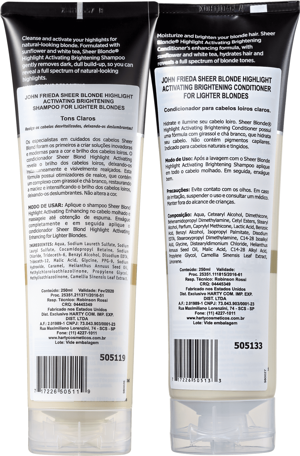 Kit John Frieda Sheer Blonde Duo (2 Produtos)