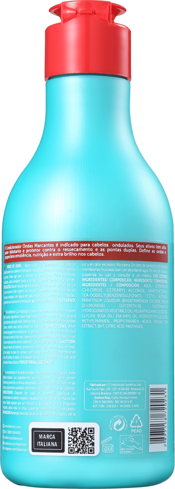 Lokenzzi Ondas Marcantes - Condicionador 320ml