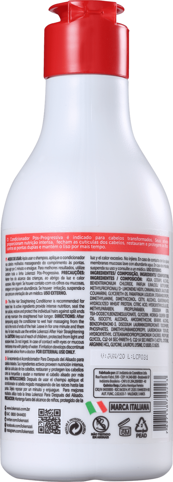 Lokenzzi Pós-Progressiva - Condicionador 320ml