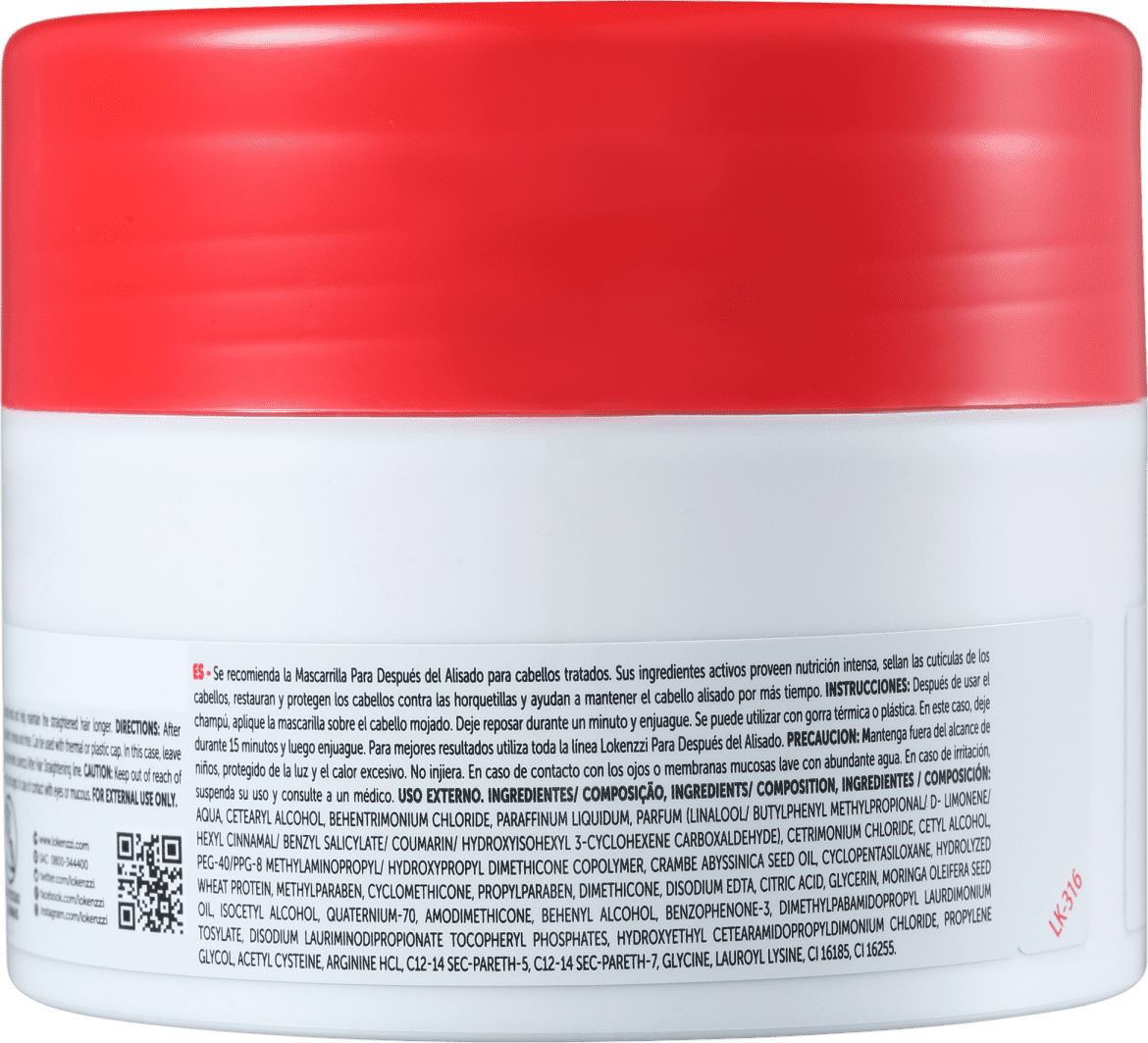 Lokenzzi Pós-Progressiva - Máscara Capilar 250g