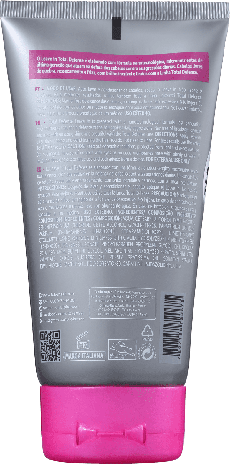 Lokenzzi Total Defense - Leave-In 150ml