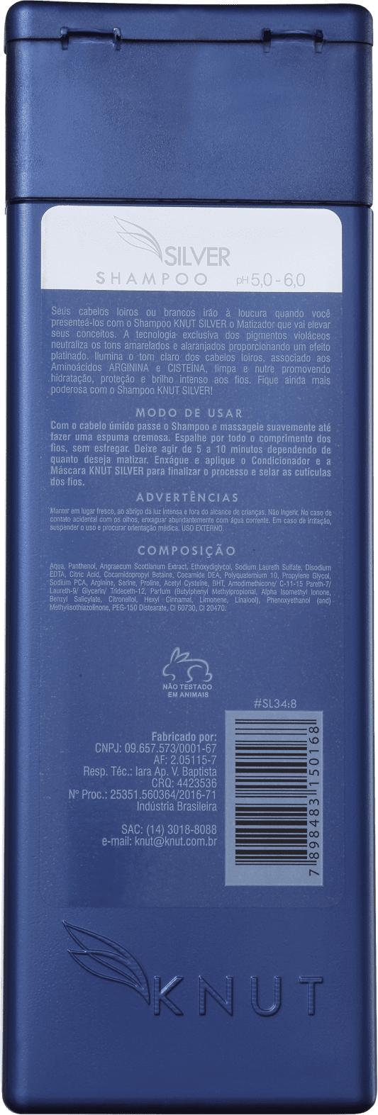 Knut Silver - Shampoo Matizador 250ml