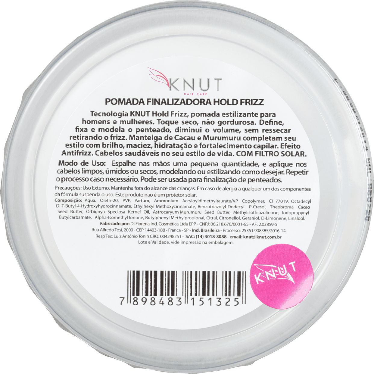 Knut Hold Frizz - Pomada 40g