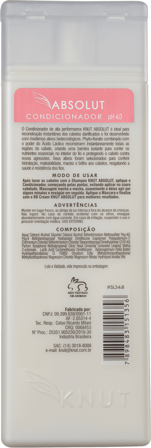 Knut Absolut - Condicionador 250ml