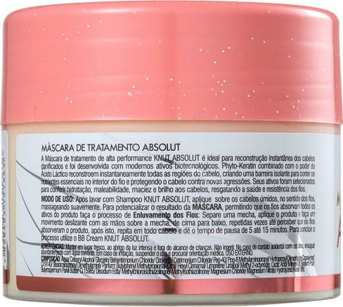 Knut Absolut - Máscara de Reconstrução 300g