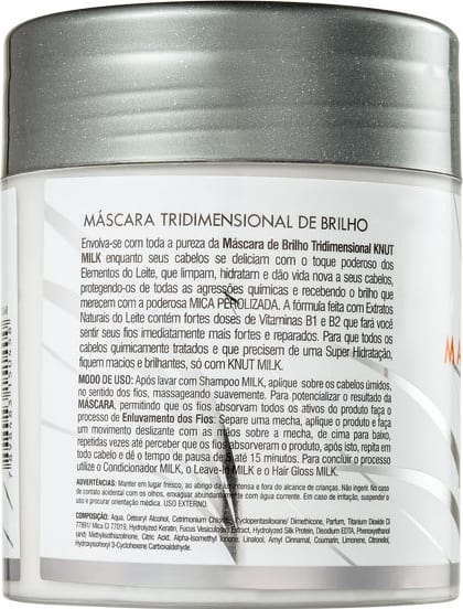 Knut Milk - Máscara Capilar 500g