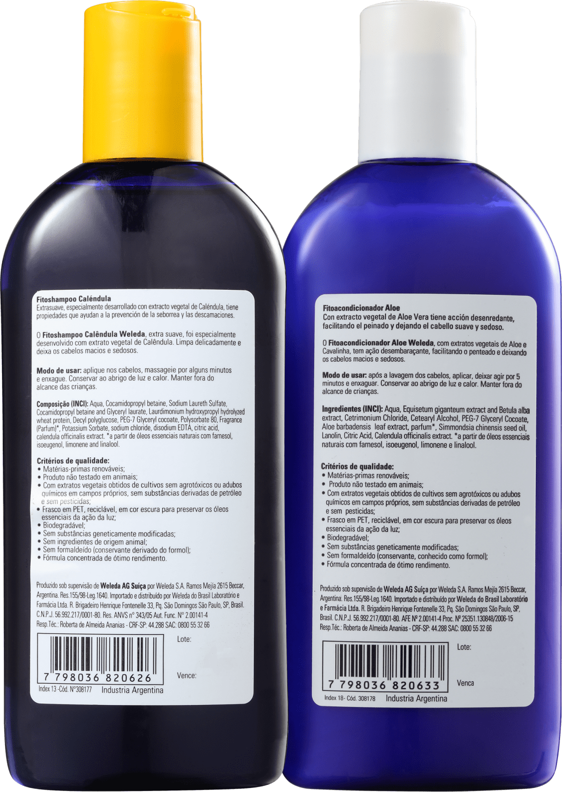Kit Weleda Fitos Calendula Aloe Duo (2 Produtos)