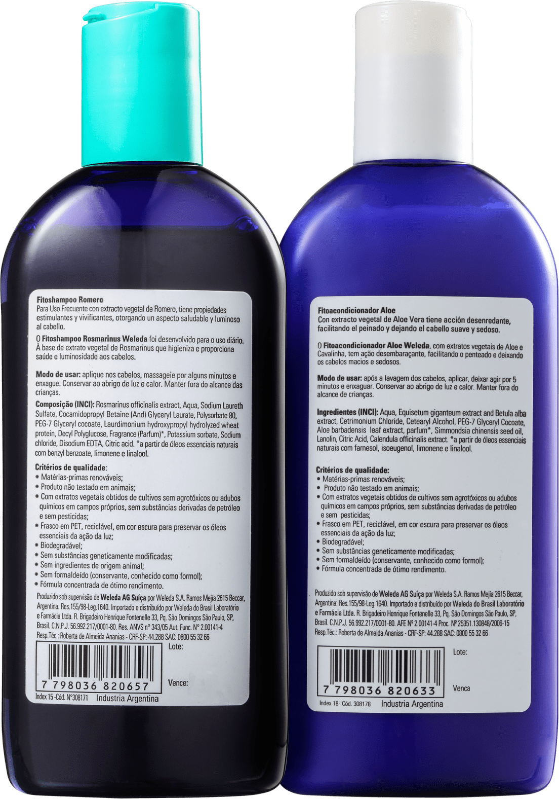 Kit Weleda Fitos Rosmarinus Aloe Duo (2 Produtos)