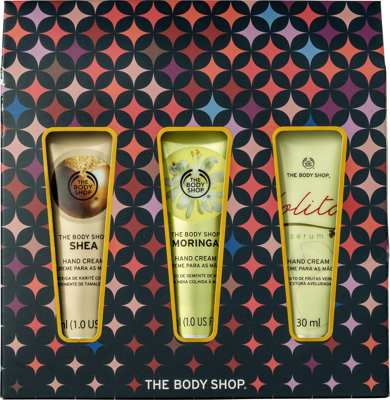 Kit The Body Shop Hand Trio - Cremes para as Mãos 3x30ml