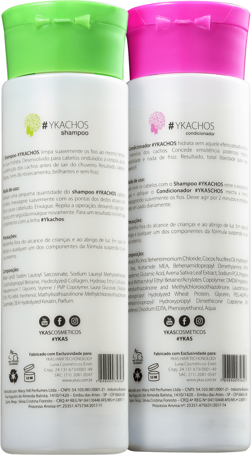 Kit YKAS #Ykachos Duo (2 Produtos)