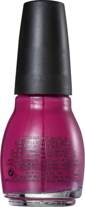 SinfulColors Professional Poisonberry - Esmalte Cremoso 15ml
