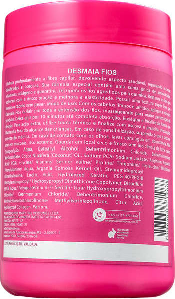 G.Hair Desmaia Fios - Máscara Capilar 1000g