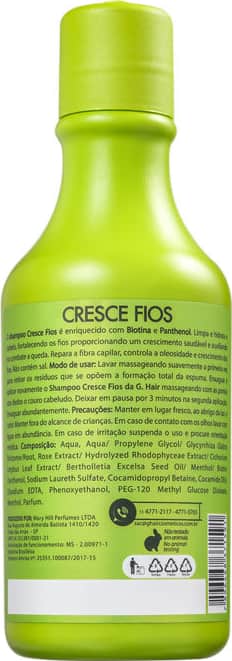G.Hair Cresce Fios - Shampoo 250ml