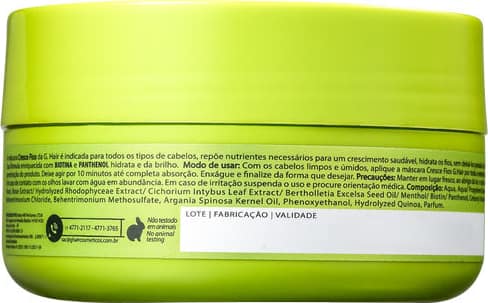 G.Hair Cresce Fios - Máscara Capilar 250g