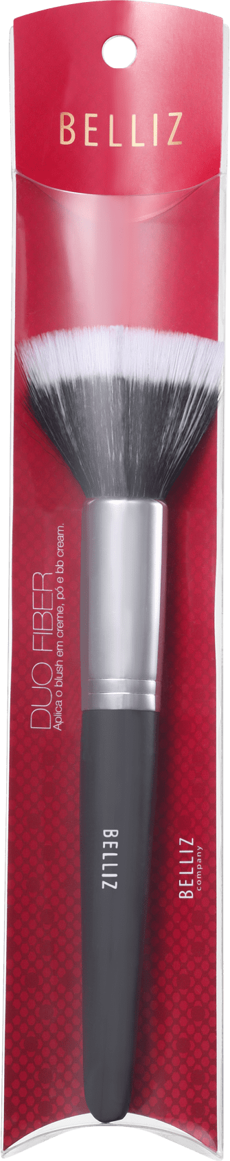 Belliz Duo Fiber - Pincel para Maquiagem