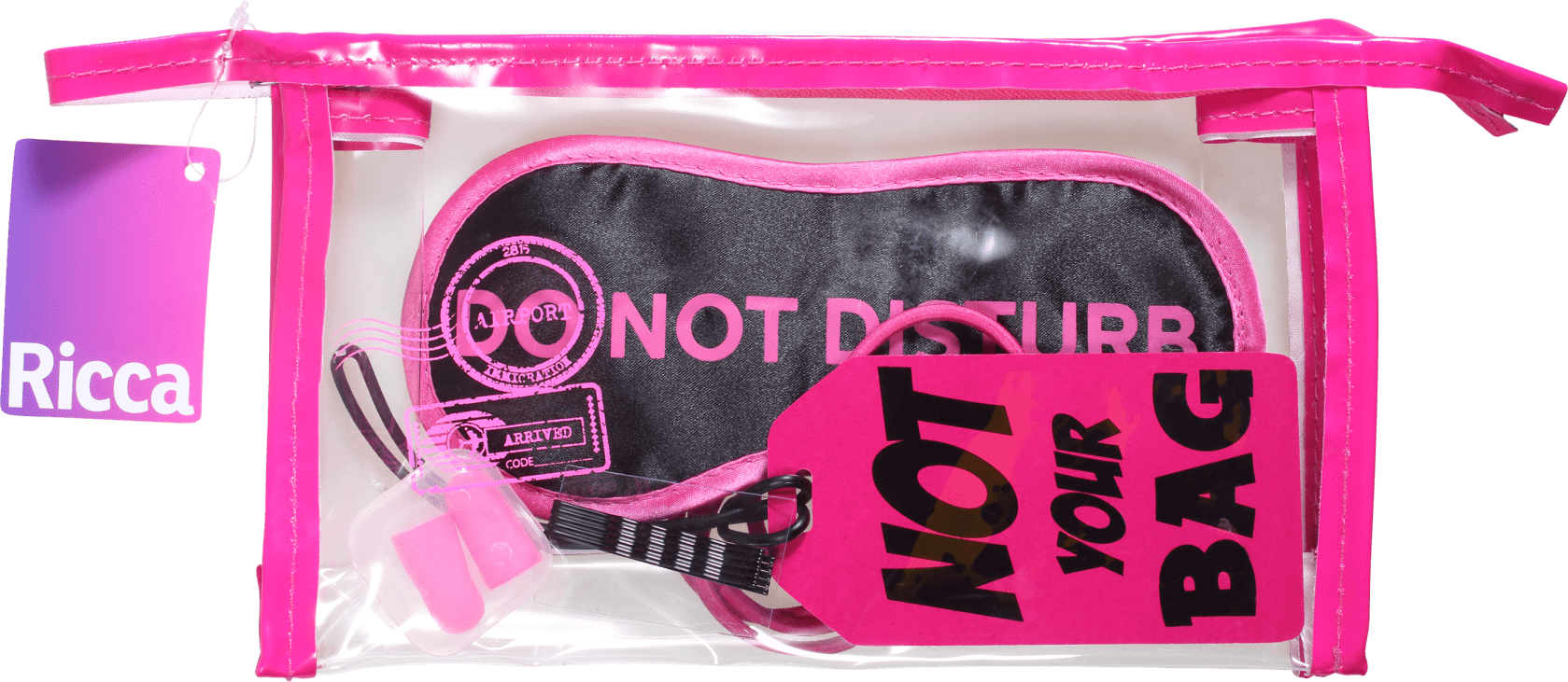 Kit Ricca Not Your Bag Acessórios para Viagem